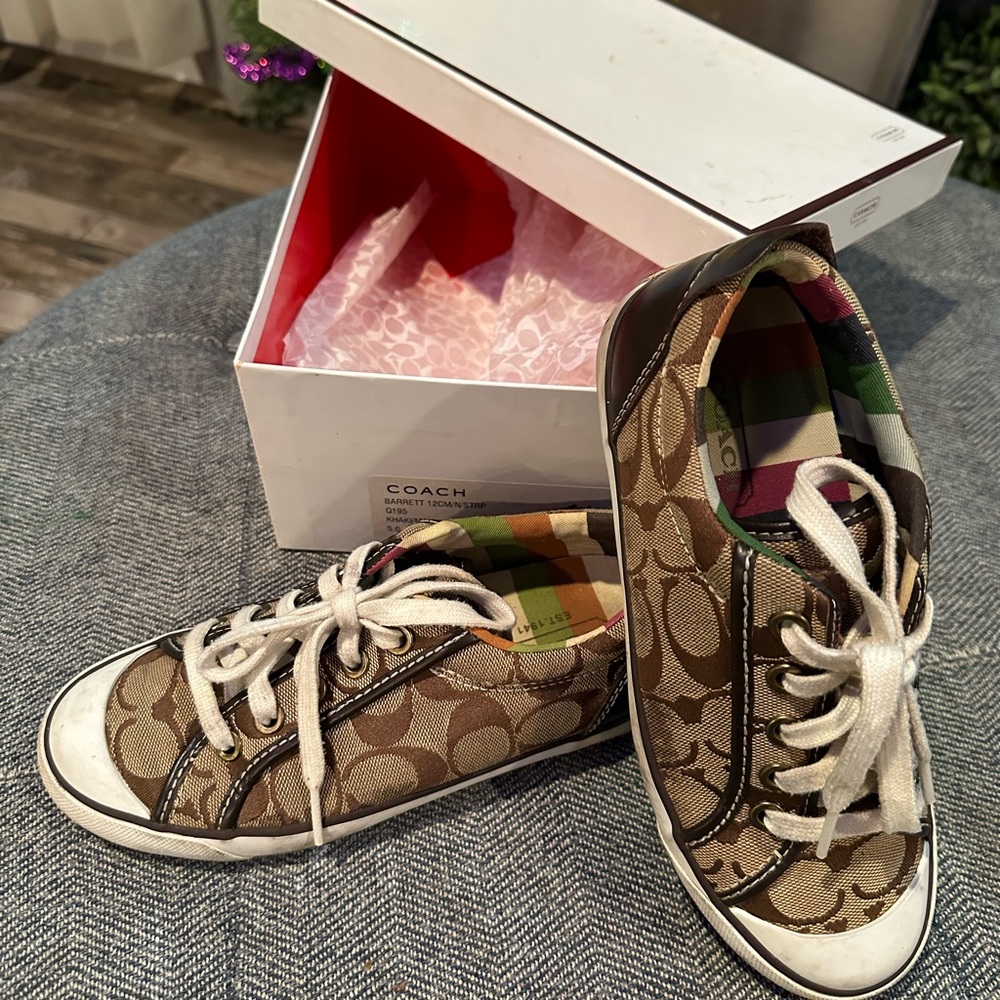 Authentic Coach Barrett sneakers